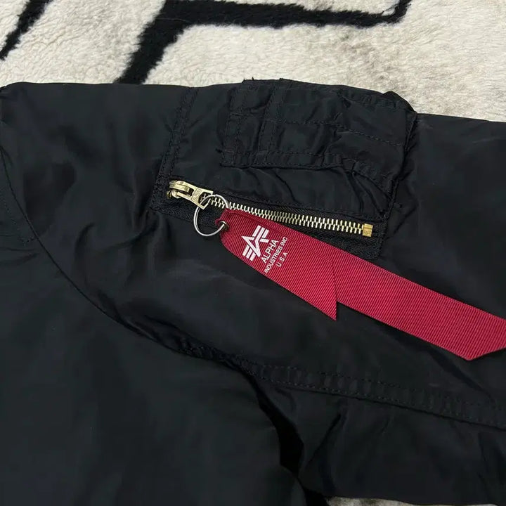 [BUNJANG] Alpha Industries MA-1 Reversible Bomber Jacket / [S]알파인더스트리 Ma-1 양면 항공 점포/블랙오렌지