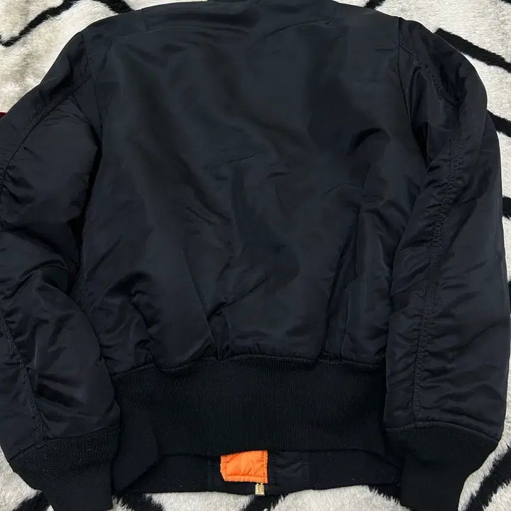 [BUNJANG] Alpha Industries MA-1 Reversible Bomber Jacket / [S]알파인더스트리 Ma-1 양면 항공 점포/블랙오렌지