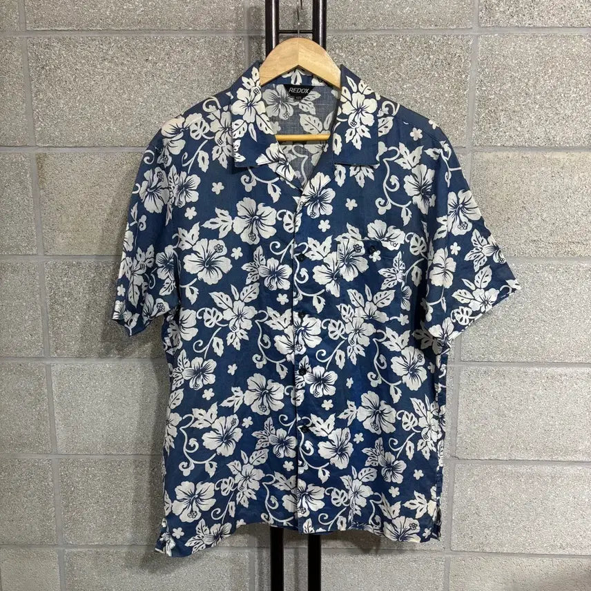 [BUNJANG] REDOX Hawaiian Short Sleeve Shirt XL / REDOX 레드옥스 하와이안 반팔셔츠 XL(ns201 남방