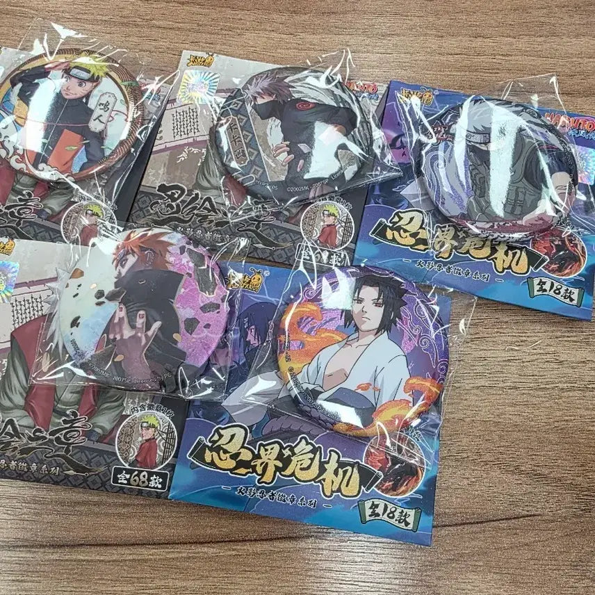 [BUNJANG] Naruto Character Badge Collection / 나루토 캐릭터 뱃지 컬렉션