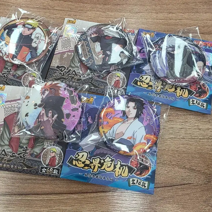 [BUNJANG] Naruto Character Badge Collection / 나루토 캐릭터 뱃지 컬렉션