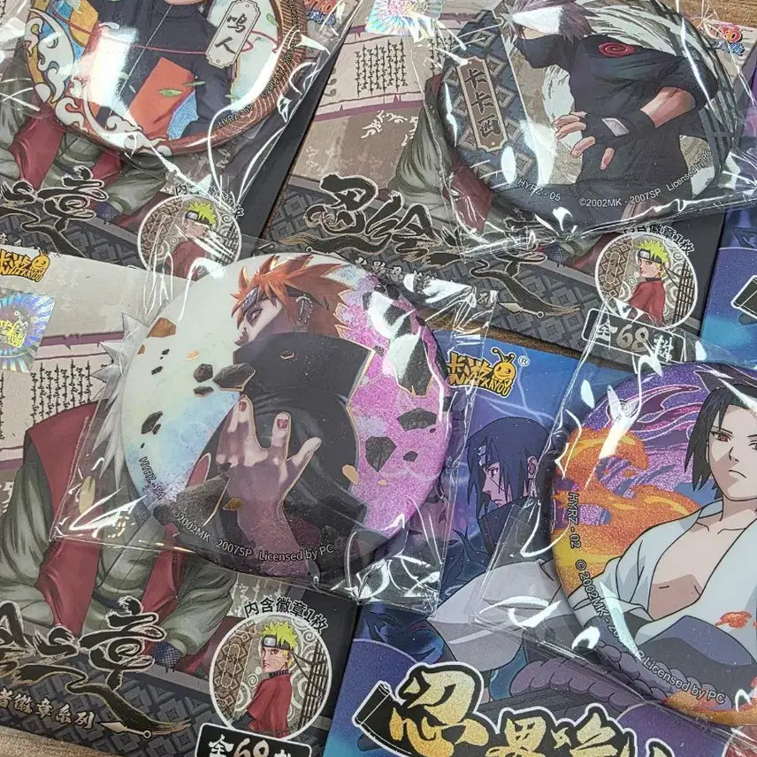 [BUNJANG] Naruto Character Badge Collection / 나루토 캐릭터 뱃지 컬렉션