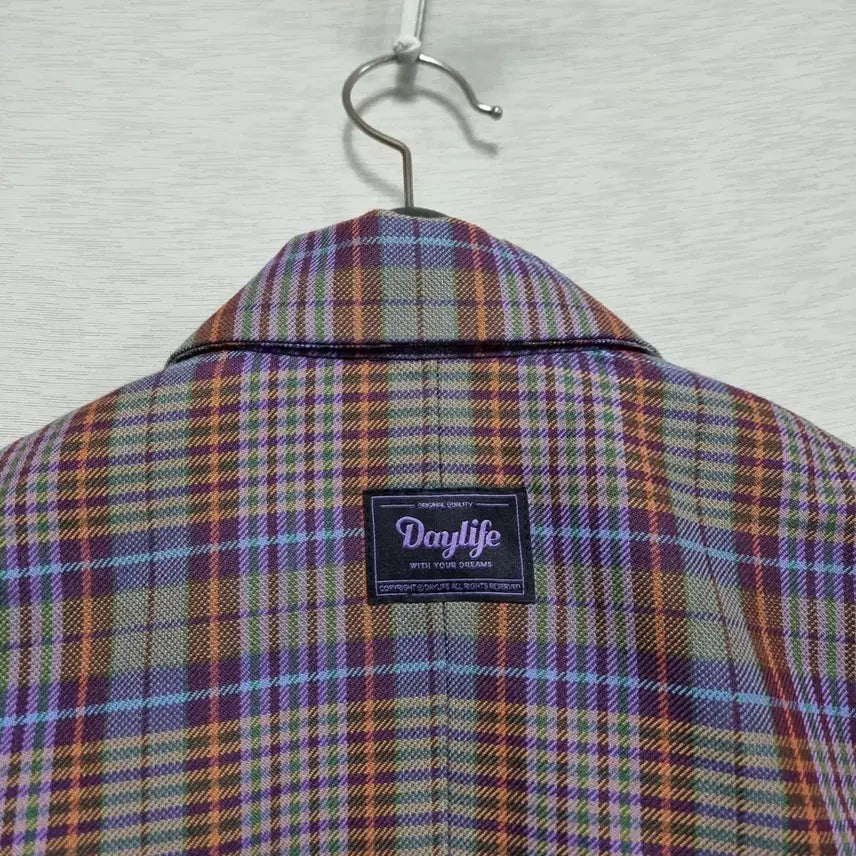 [BUNJANG] Daylife Crop Check Jacket (Women&
