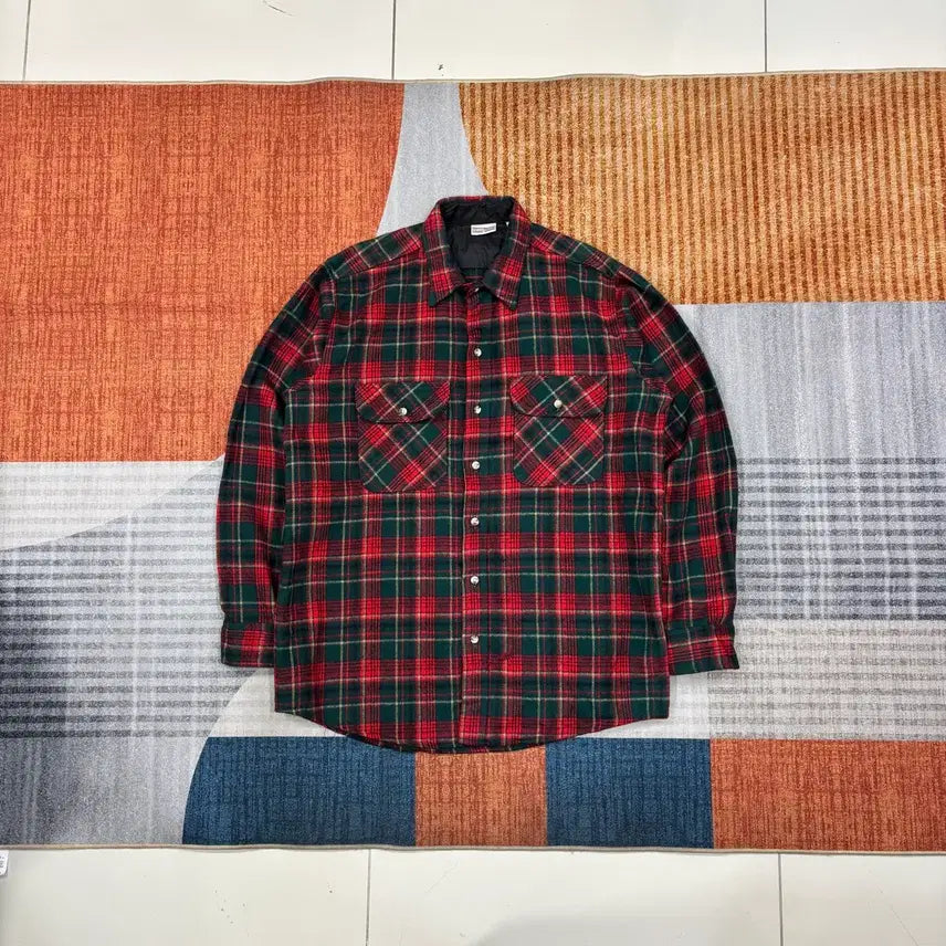 [BUNJANG] Field &amp; Stream Flannel Shirt / 필드앤스트림 플란넬 셔츠 L-XL(ns194 남방
