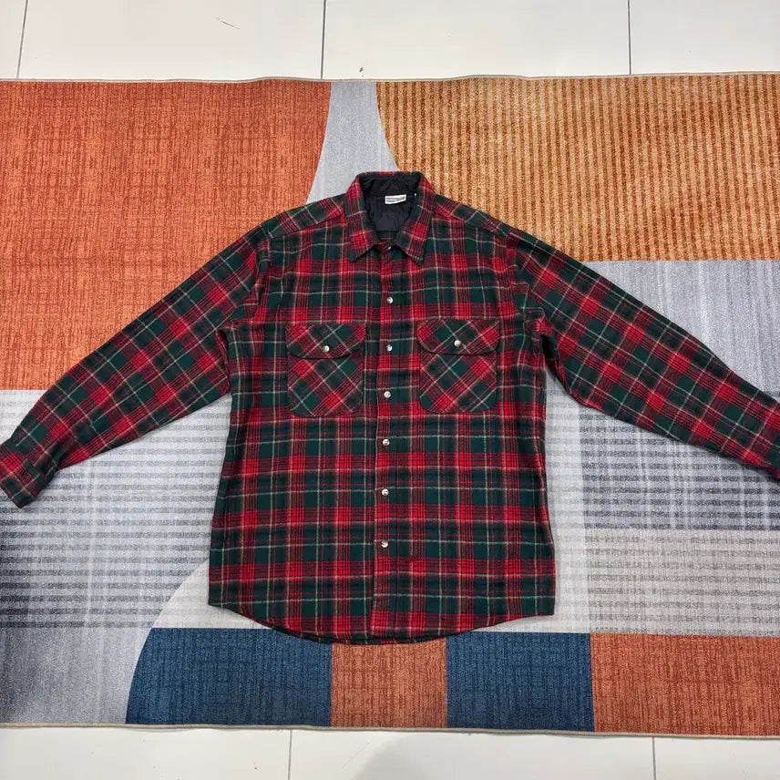 [BUNJANG] Field &amp; Stream Flannel Shirt / 필드앤스트림 플란넬 셔츠 L-XL(ns194 남방