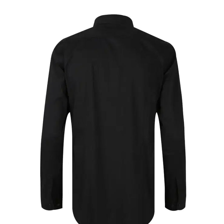 [BUNJANG] Ziozia And Z Solid Black Dress Shirt / 지오지아 And Z / 앤드지 솔리드 블랙 드레스 셔츠 / 100