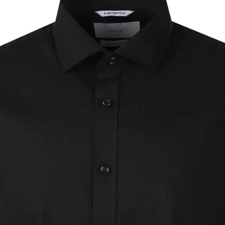 [BUNJANG] Ziozia And Z Solid Black Dress Shirt / 지오지아 And Z / 앤드지 솔리드 블랙 드레스 셔츠 / 100
