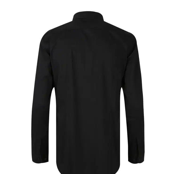 [BUNJANG] Ziozia And Z Solid Black Dress Shirt / 지오지아 And Z / 앤드지 솔리드 블랙 드레스 셔츠 / 100