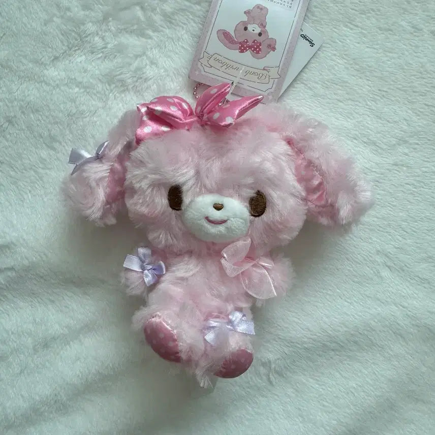 [BUNJANG] Sanrio Ribbon Mascot Doll Keyring / 산리오 헤이세이 마스코트 봉봉리본 인형 키링