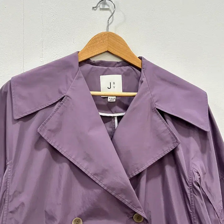 [BUNJANG] J BY Trench Coat - Purple - Women&