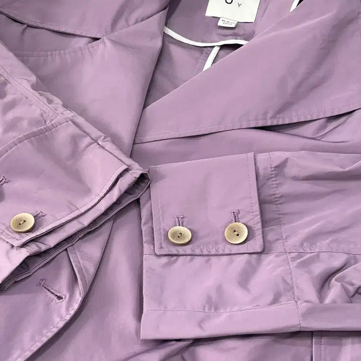 [BUNJANG] J BY Trench Coat - Purple - Women&