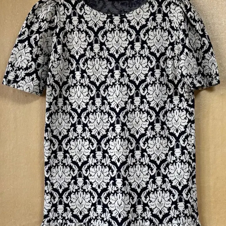 [BUNJANG] Jack &amp; Jill Pattern Mini Dress / 잭앤질 패턴 반팔 원피스