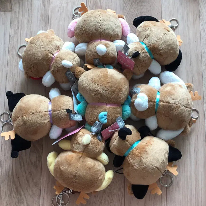 [BUNJANG] Sanrio Flower Deer Keyring 8-Piece Set / 산리오 꽃사슴 키링 8종세트