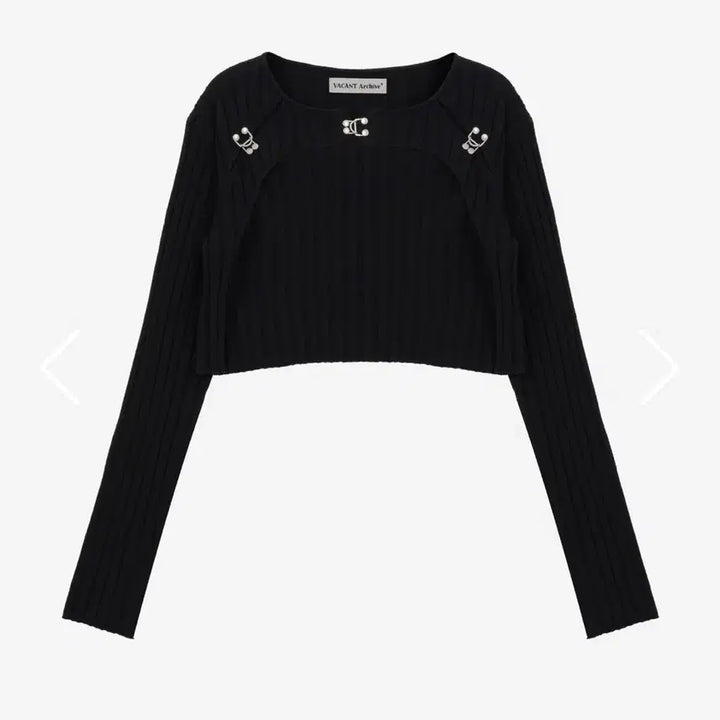 [BUNJANG] VACANT Archive Bolero Cardigan Black S / 새상품) VACANT Archive 볼레로 가디건 블랙 S