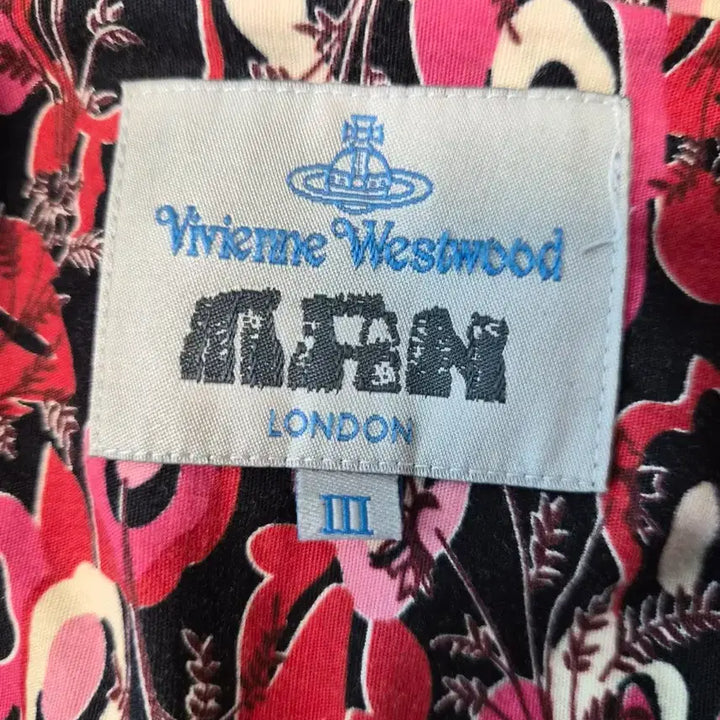 [BUNJANG] Vivienne Westwood MAN Patterned Short Sleeve Shirt / 비비안 웨스트우드 맨(Vivienne Westwood MAN) 정품 반팔