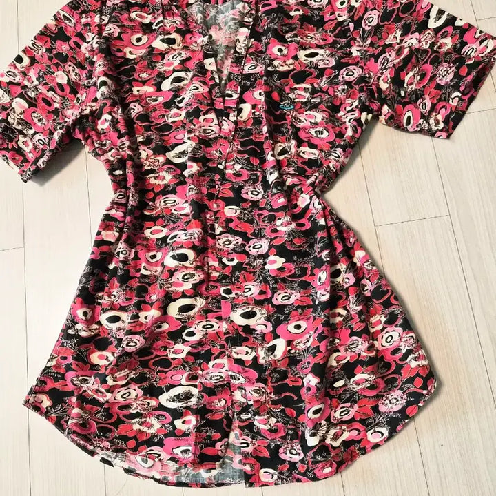 [BUNJANG] Vivienne Westwood MAN Patterned Short Sleeve Shirt / 비비안 웨스트우드 맨(Vivienne Westwood MAN) 정품 반팔
