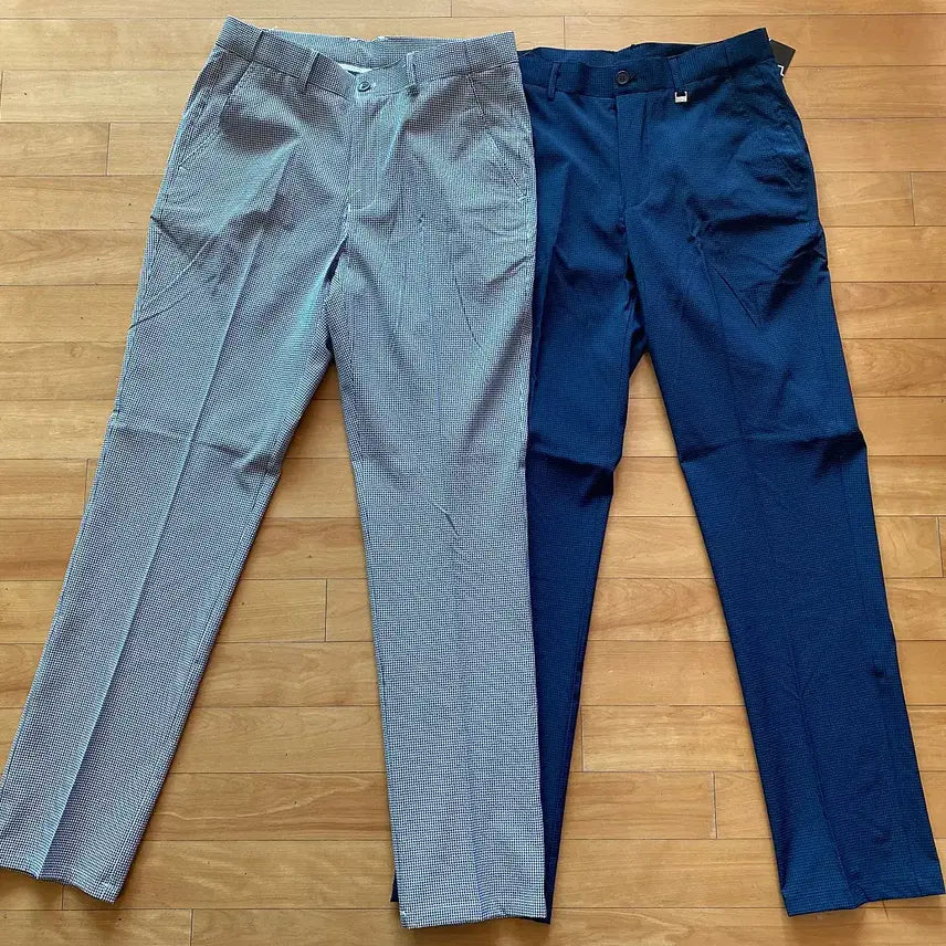 [BUNJANG] Summer Golf Check Trousers / <여름신상품> 여름용 골프 체크바지