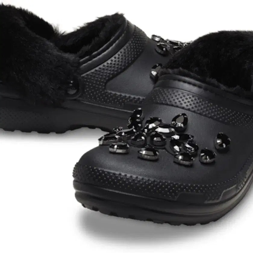 [BUNJANG] Crocs x Simone Rocha Classic Lined Clog Black / 크록스 시몬로샤  클래식 라인드 클로그 블랙 새상품