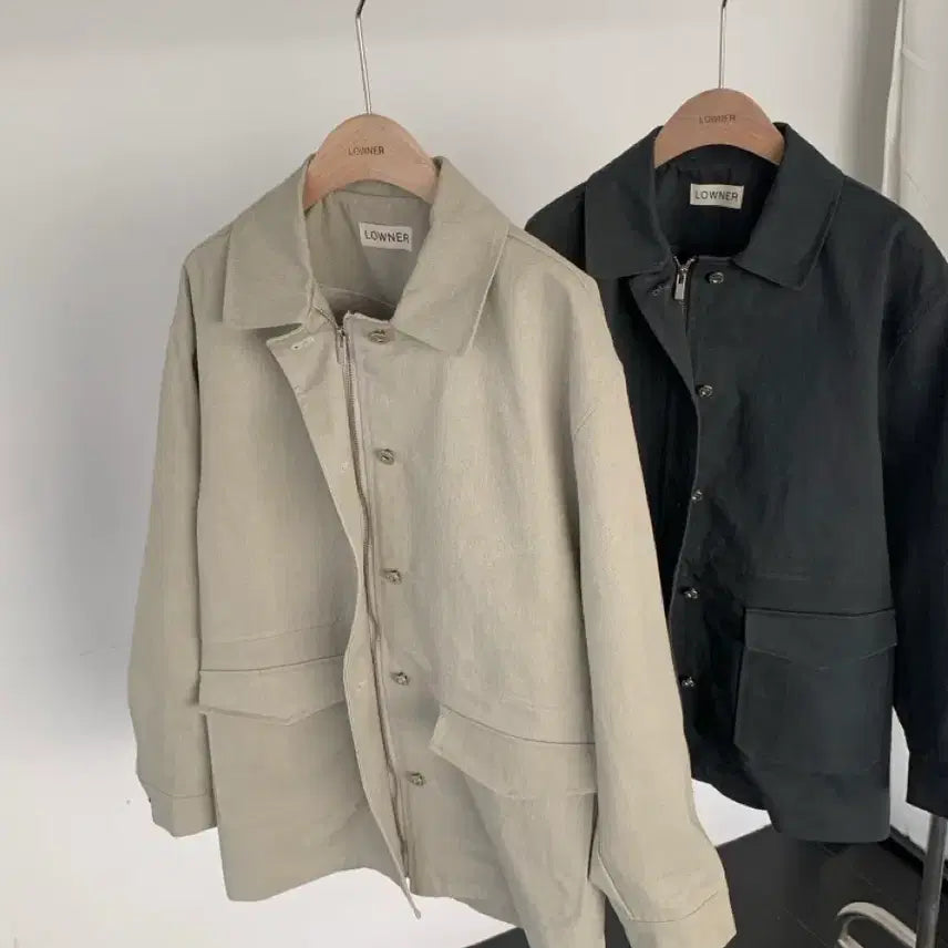 [SOLD OUT] 도매택 워크자켓 야상 로우너