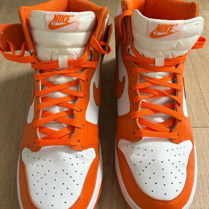 [BUNJANG] Nike Dunk High Orange 275mm Sneakers / [박스+보증서] 나이키 덩크 하이 오렌지 275mm