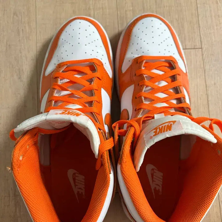 [BUNJANG] Nike Dunk High Orange 275mm Sneakers / [박스+보증서] 나이키 덩크 하이 오렌지 275mm