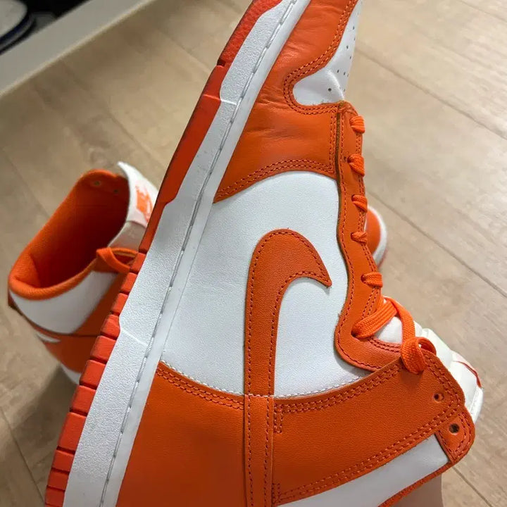 [BUNJANG] Nike Dunk High Orange 275mm Sneakers / [박스+보증서] 나이키 덩크 하이 오렌지 275mm