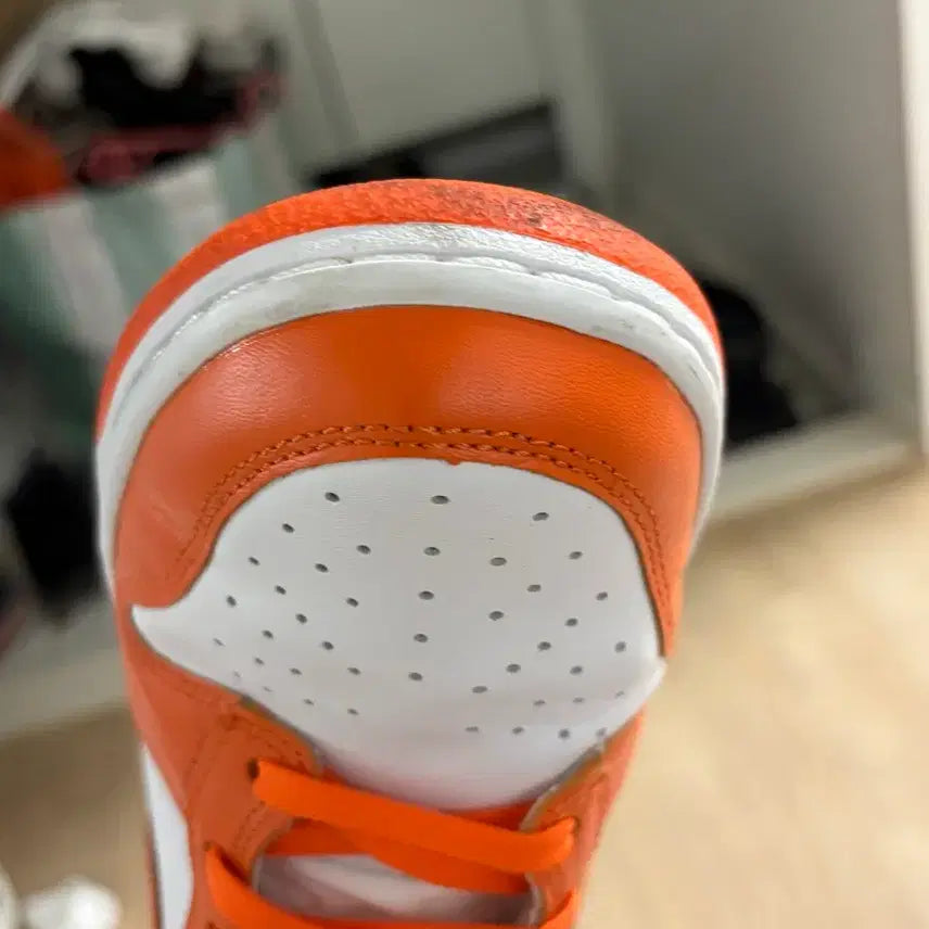 [BUNJANG] Nike Dunk High Orange 275mm Sneakers / [박스+보증서] 나이키 덩크 하이 오렌지 275mm
