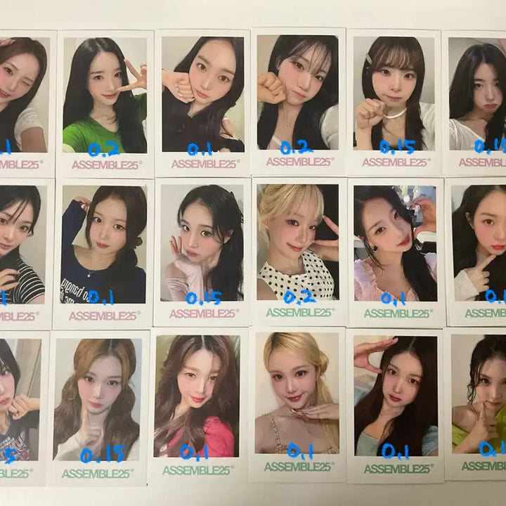 [BUNJANG] tripleS msnz Object POB Photocard / 트리플에스 msnz 시그 옵젝 오브젝트 특전 미공포 포카 양도 판매