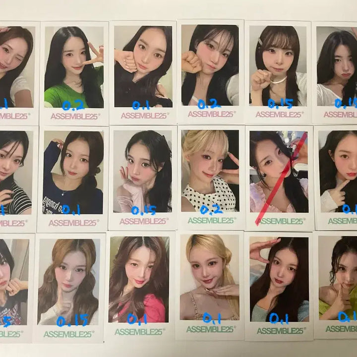[BUNJANG] tripleS msnz Object POB Photocard / 트리플에스 msnz 시그 옵젝 오브젝트 특전 미공포 포카 양도 판매