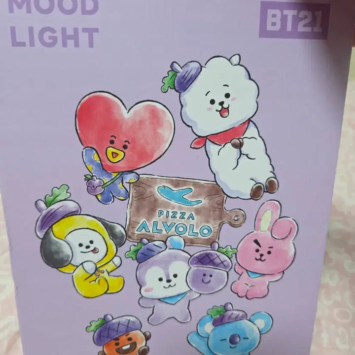 [BUNJANG] BT21 Mood Light (Full Set) / BTS 무드등  BT21mood light