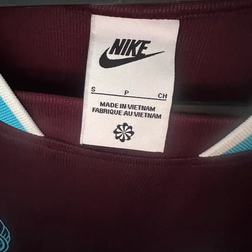 [BUNJANG] Nike Burgundy Soccer Jersey / 나이키 축구 져지 버건디