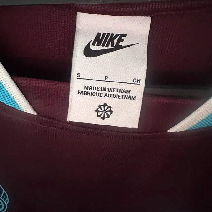 [BUNJANG] Nike Burgundy Soccer Jersey / 나이키 축구 져지 버건디