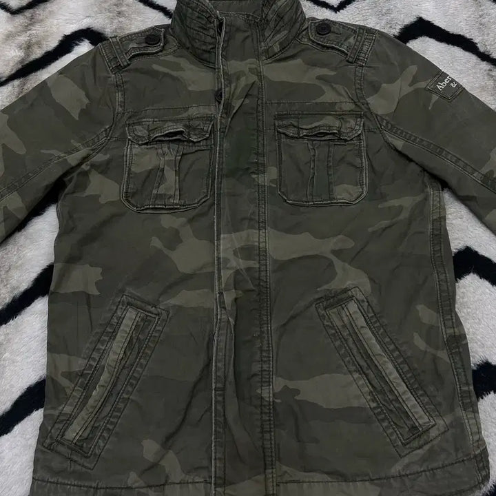 [BUNJANG] Abercrombie Camouflage Field Jacket / [M]아베크롬비 카모플라주 필드 야상자켓