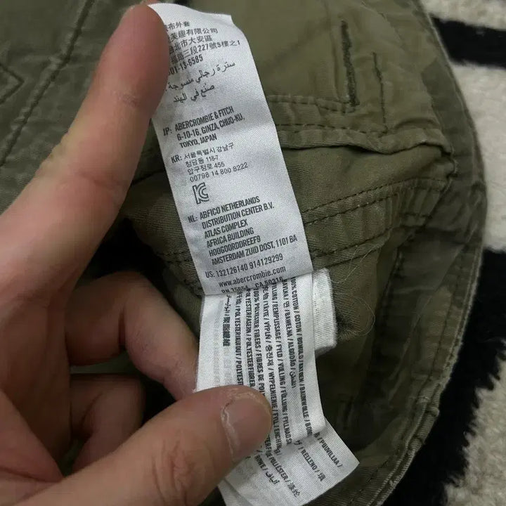 [BUNJANG] Abercrombie Camouflage Field Jacket / [M]아베크롬비 카모플라주 필드 야상자켓