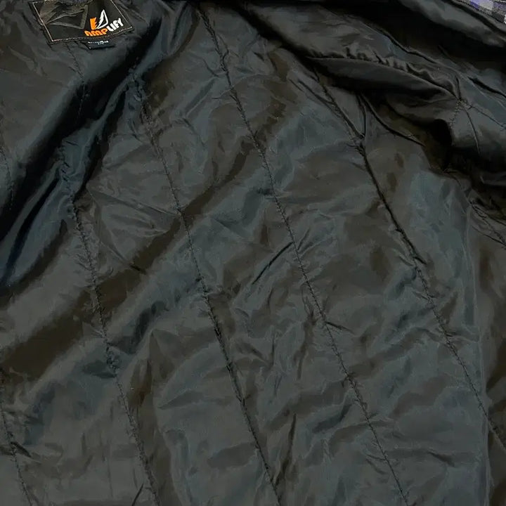 [BUNJANG] Amplify Vintage Quilted Button Hooded Shirt Jacket Burberry Check / Amplify JPN 일본 빈티지 퀼팅 버튼 후드셔켓 자켓 버버리체크