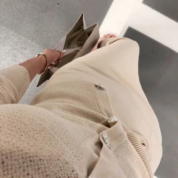 [BUNJANG] Joyful Design Dacquoise SK Beige Small Skirt / 조이풀디자인 Dacquoise SK 베이지 스몰