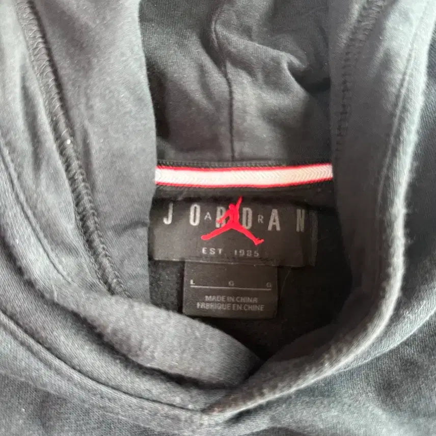 [BUNJANG] Nike Jordan Essential Fleece Hoodie (Black, Size L) / [L]나이키 조던 에센셜 후드티