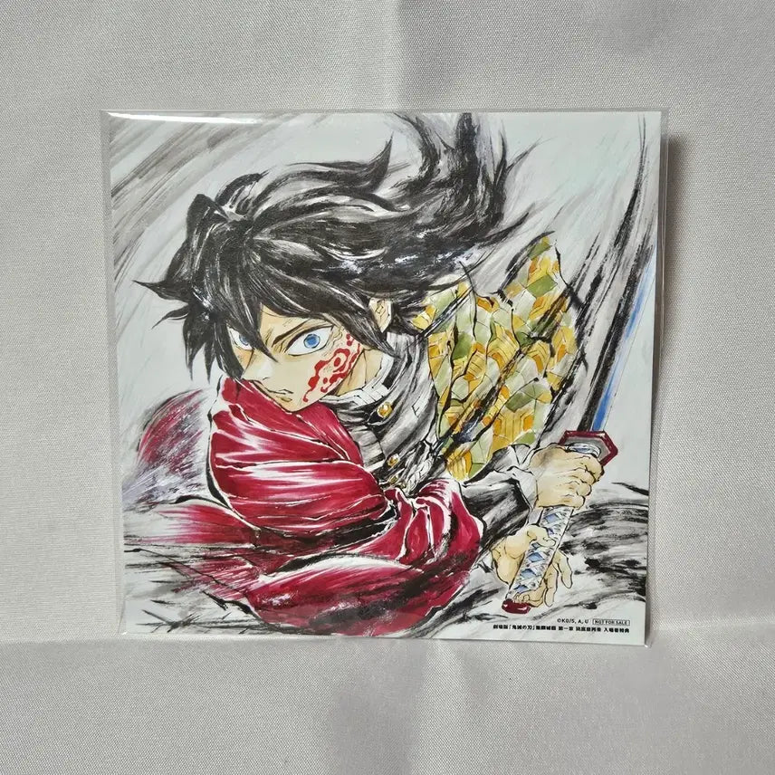 [BUNJANG] Demon Slayer Giyu Illustration Board POB / 귀멸의 칼날 기유 일러스트 보드 특전 팔아요