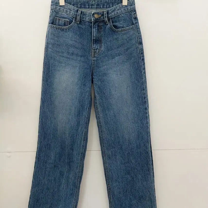 [SOLD OUT] 중청 세미와이드 데님팬츠 55