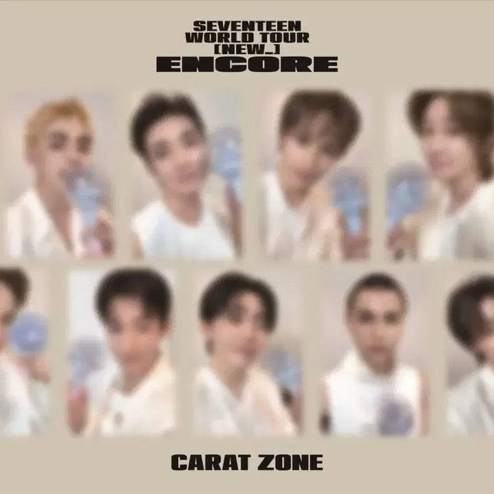 [BUNJANG] Seventeen New Encore CARAT Zone Set / 3set) 세븐틴 NEW_ ENCORE 뉴 앙콘 캐럿존 세트 미개봉 양도