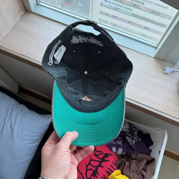 [BUNJANG] Heritage Floss Charcoal Ball Cap / 헤리티지플로스 차콜 볼캡