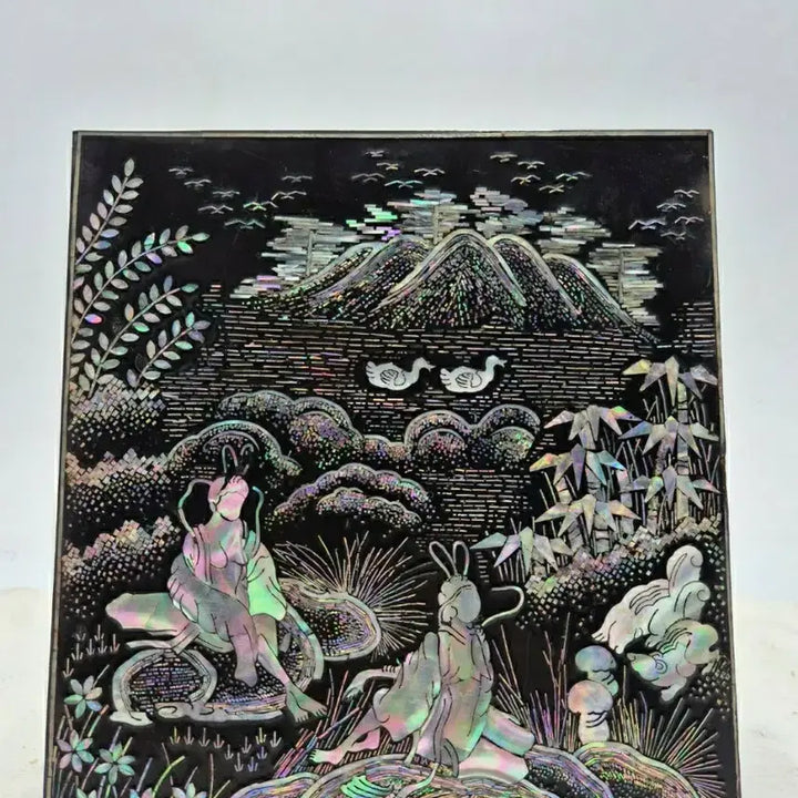 [BUNJANG] Vintage 70s Mother-of-Pearl Inlaid Frame / 70S 빈티지 자개액자 creative reuse Frame 41
