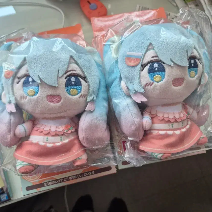 [BUNJANG] Furyu Citrus Miku D Prize Miku Plush / 후류 쿠지 시트러스 미쿠 d상 미쿠 누이