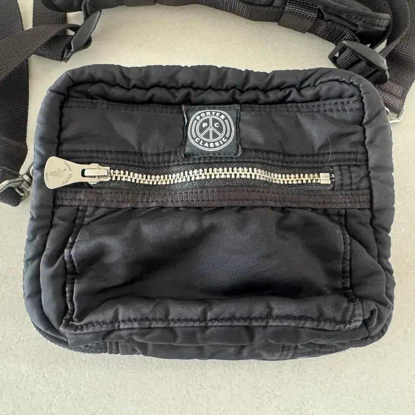 [BUNJANG] Porter Classic Super Nylon Shoulder Bag Mini Black / 포터 클래식 슈퍼 나일론 숄더백 미니 블랙