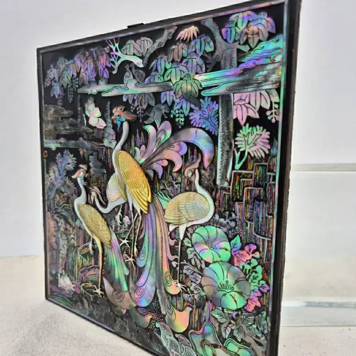 [BUNJANG] Vintage Mother-of-Pearl Frame (1970s) / 70S 빈티지 자개액자 creative reuse Frame 52