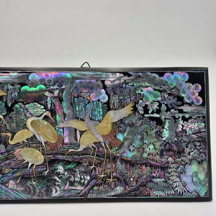 [BUNJANG] 1970s Vintage Mother-of-Pearl Inlay Frame / 70S 빈티지 자개액자 creative reuse Frame 55