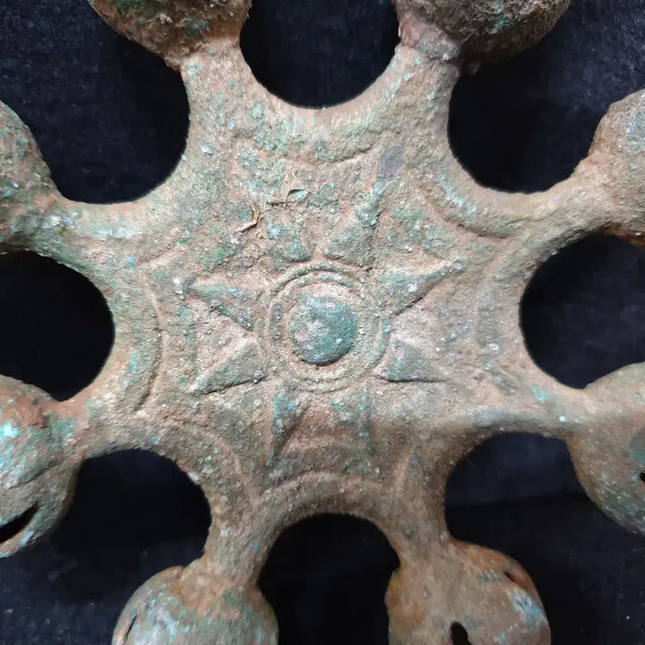 [BUNJANG] Excavated Bronze 8-Bell Sleigh Bell / (수원만물) 깨끗한  방울소리의 출토 청동8구 방울