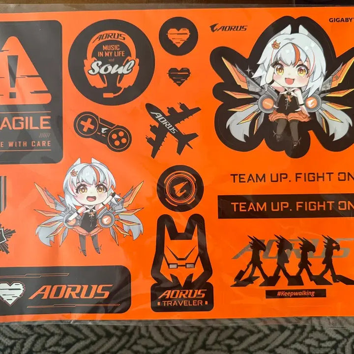 [BUNJANG] AORUS NVIDIA Event Goods Sticker / 엔비디아 행사 AORUS 어로스 굿즈