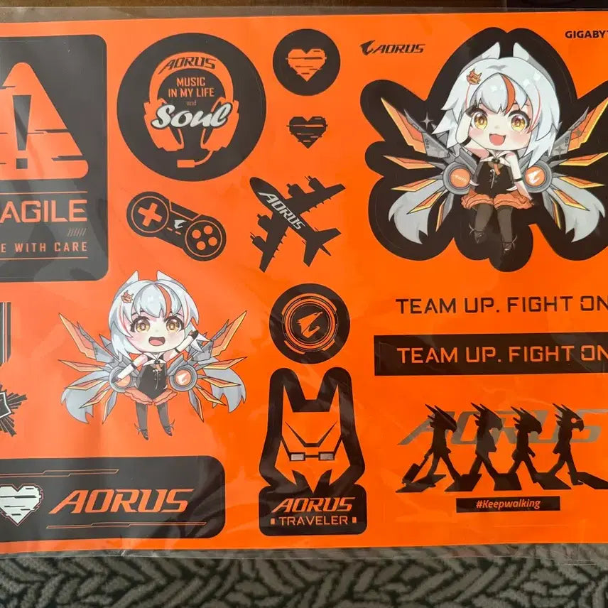[BUNJANG] AORUS NVIDIA Event Goods Sticker / 엔비디아 행사 AORUS 어로스 굿즈