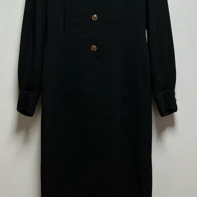[BUNJANG] AITZU BABBA Black Cutting Volume Long Dress / 아이잗바바 백 커팅 볼륨 원피스